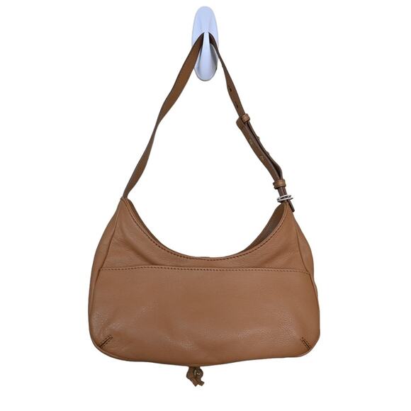 Lucky Brand Small Mez Leather Shoulder Bag in Tan NEW - Picture 3 of 12